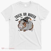Trick Or Wheek Halloween Guinea Pig T-Shirt thumb 0