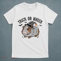 Trick Or Wheek Halloween Guinea Pig T-Shirt thumb 5