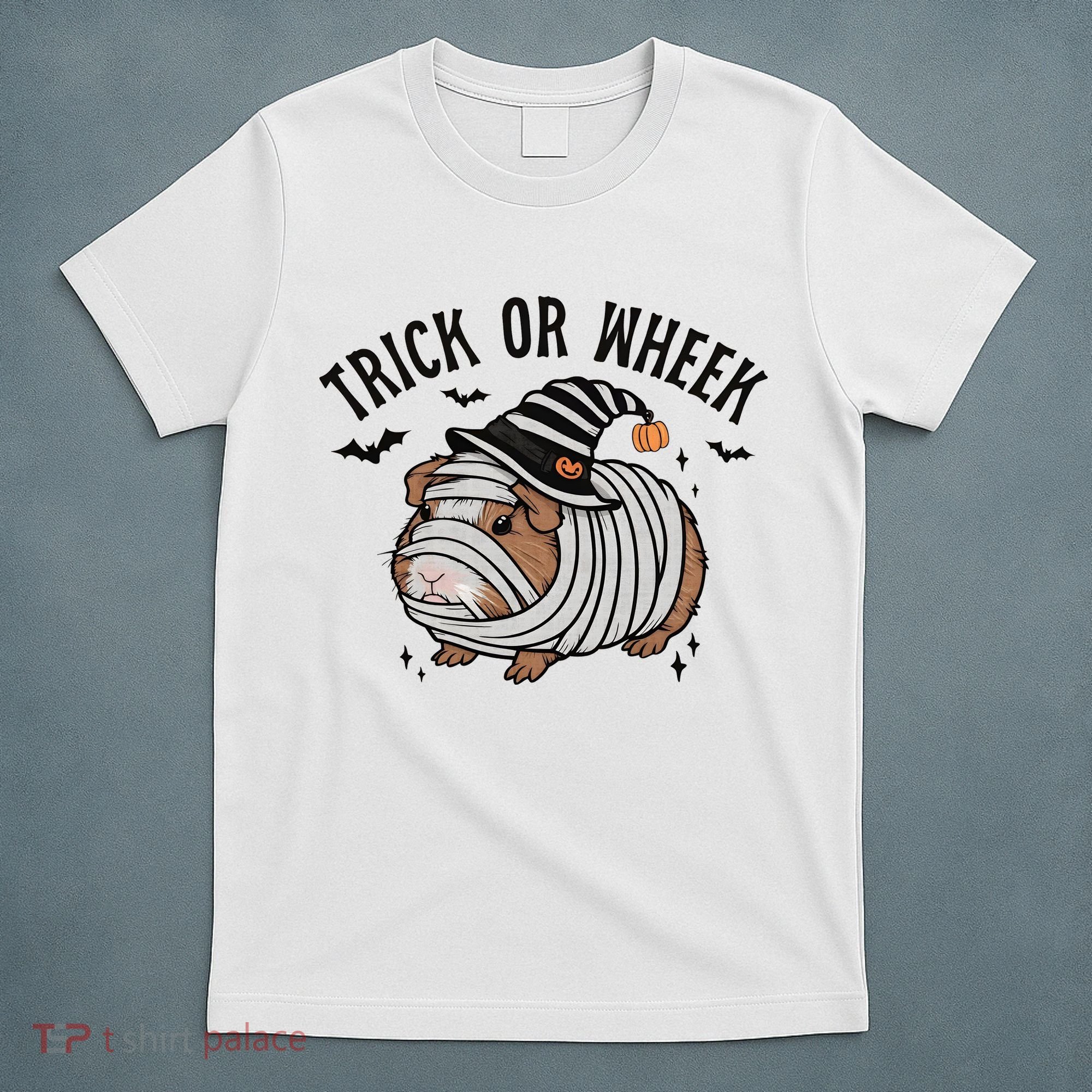Trick Or Wheek Halloween Guinea Pig T-Shirt