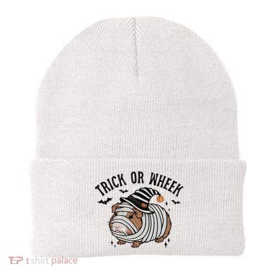 Trick Or Wheek Halloween Guinea Pig Beanie