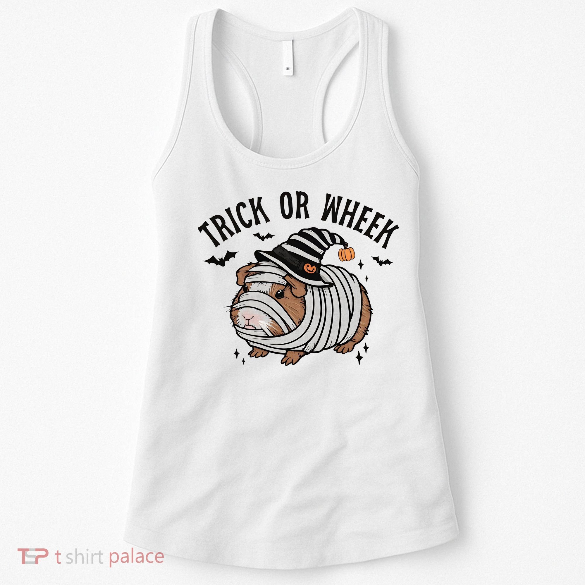 Trick Or Wheek Halloween Guinea Pig Women's Tank Top