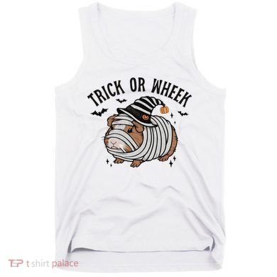 Trick Or Wheek Halloween Guinea Pig Tank Top