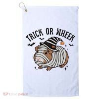 Trick Or Wheek Halloween Guinea Pig Golf Towel thumb 0