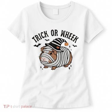 Trick Or Wheek Halloween Guinea Pig Women's T-Shirt
