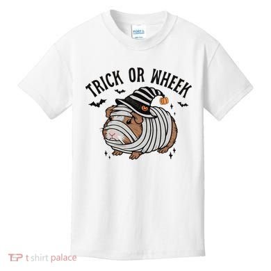 Trick Or Wheek Halloween Guinea Pig Kids T-Shirt