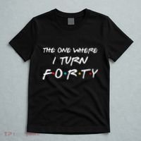 The One Where I Turn Forty Funny 40th Birthday Party Gift T-Shirt thumb 5