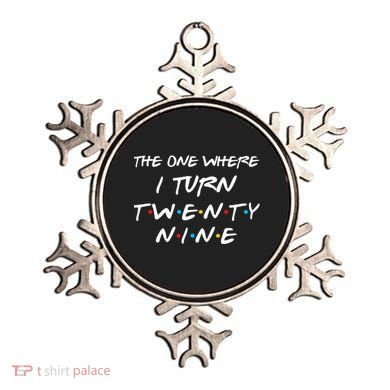 The One Where I Turn Twenty Nine Funny 29th Birthday Gift Ornament