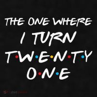 The One Where I Turn Twenty One Funny 21st Birthday Gag Gift Ladies PosiCharge Tri-Blend Wicking Tank thumb 2