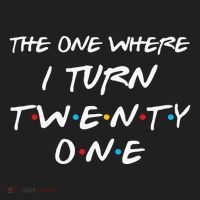 The One Where I Turn Twenty One Funny 21st Birthday Gag Gift Beanie thumb 2