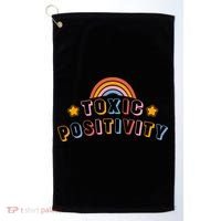 Toxic Positivity Golf Towel thumb 0