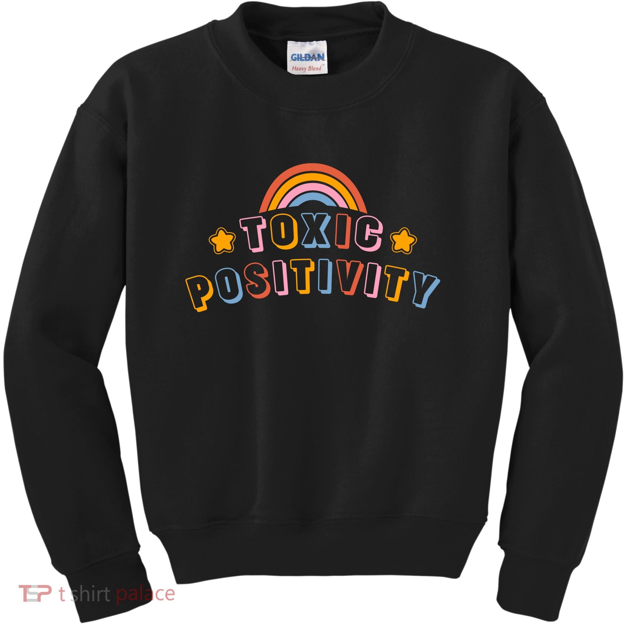 Toxic Positivity Kids Sweatshirt