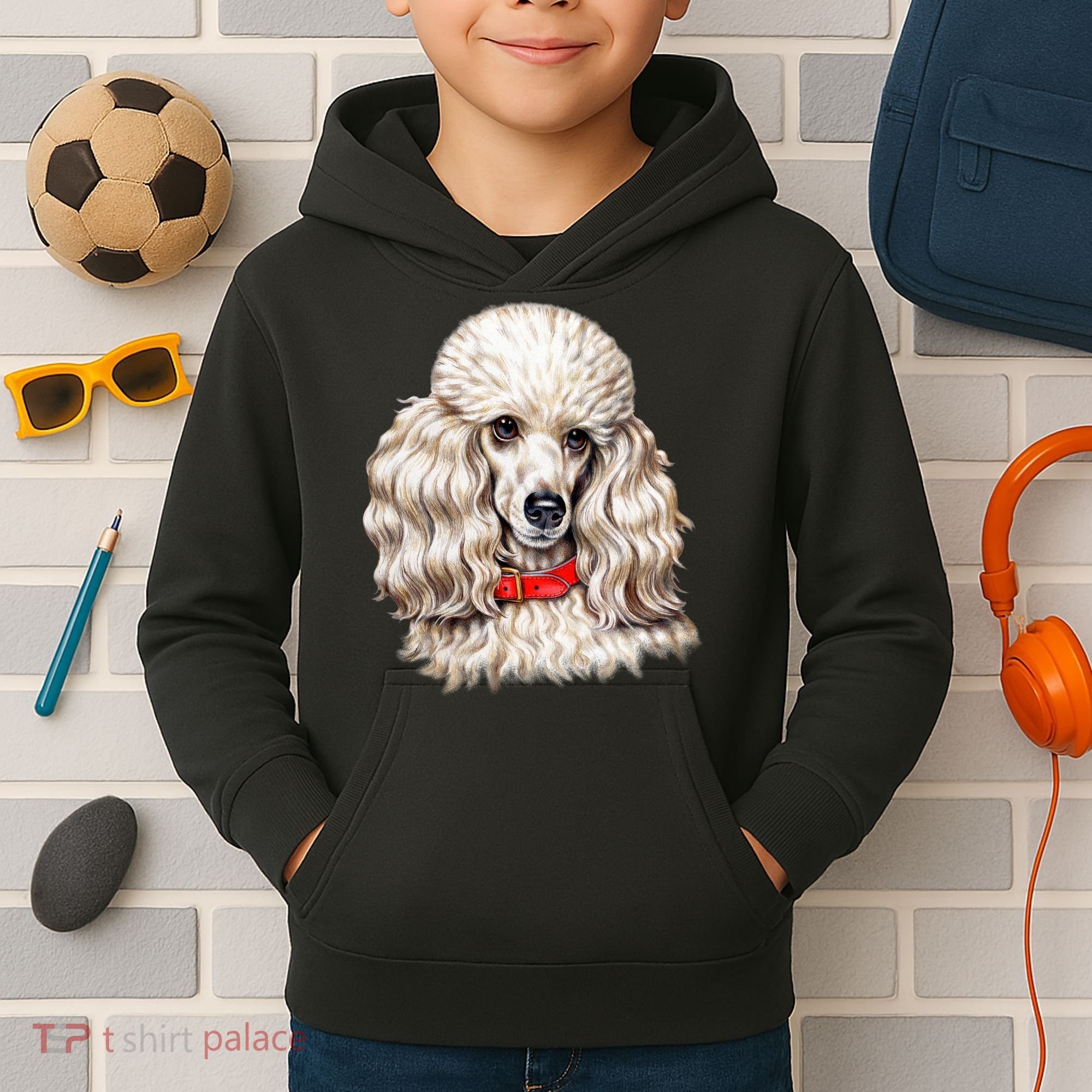 Toy Poodle Kids Hoodie