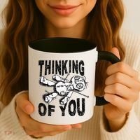 Thinking Of You Voodoo Doll Funny Halloween 2024 Gift Coffee Mug thumb 3