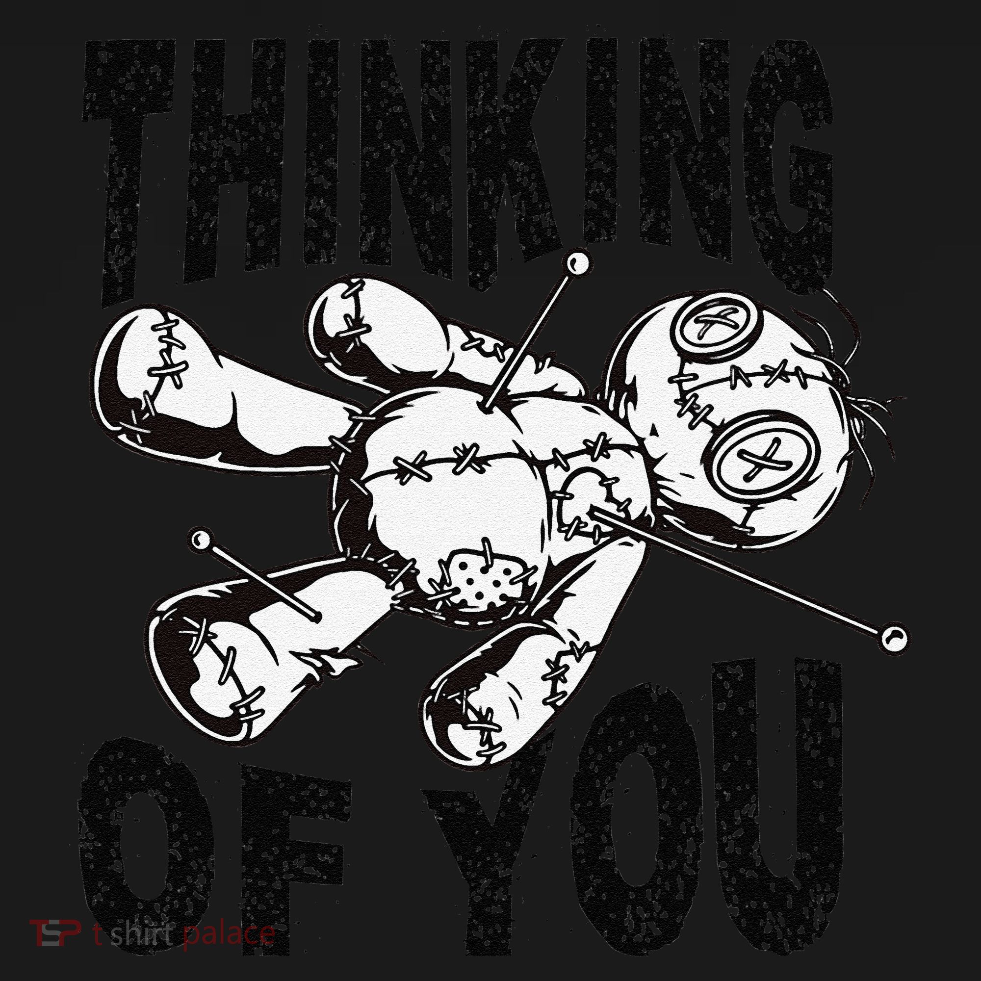 Thinking Of You Voodoo Doll Funny Halloween 2024 Gift Ornament