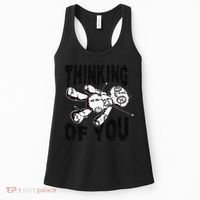 Thinking Of You Voodoo Doll Funny Halloween 2024 Gift Women's Tank Top thumb 0