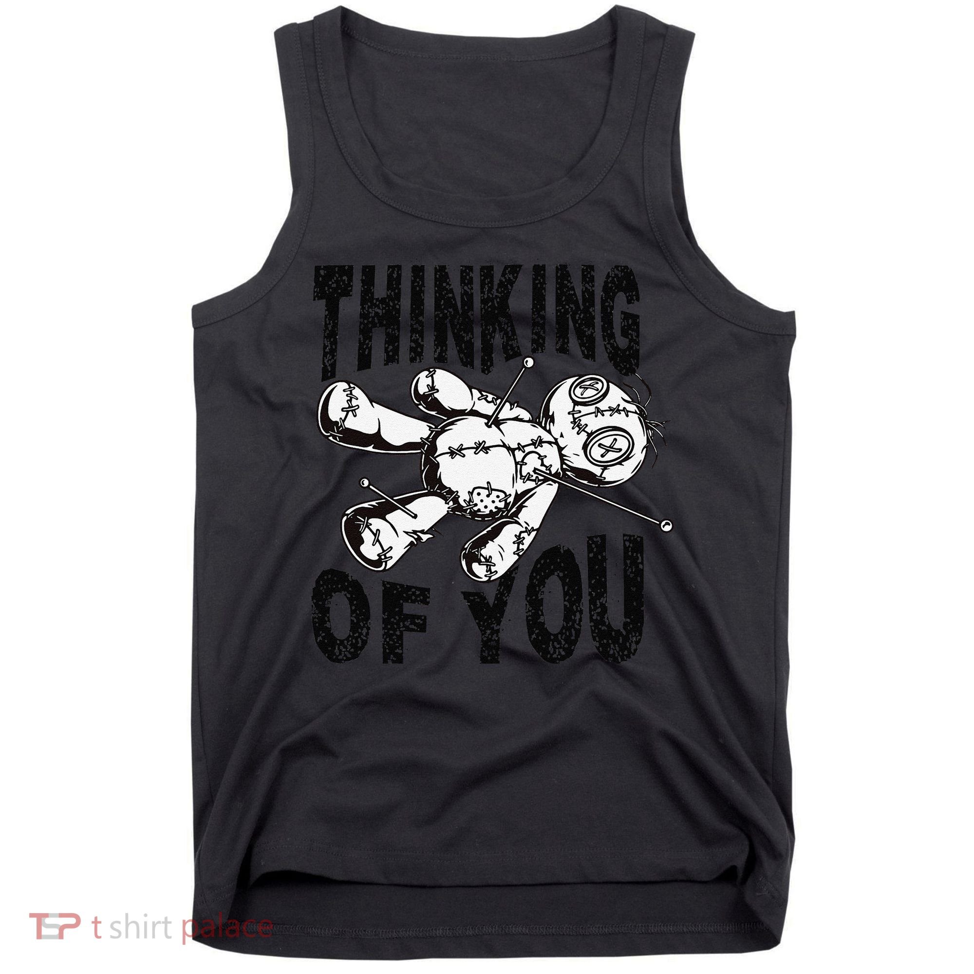 Thinking Of You Voodoo Doll Funny Halloween 2024 Gift Tank Top