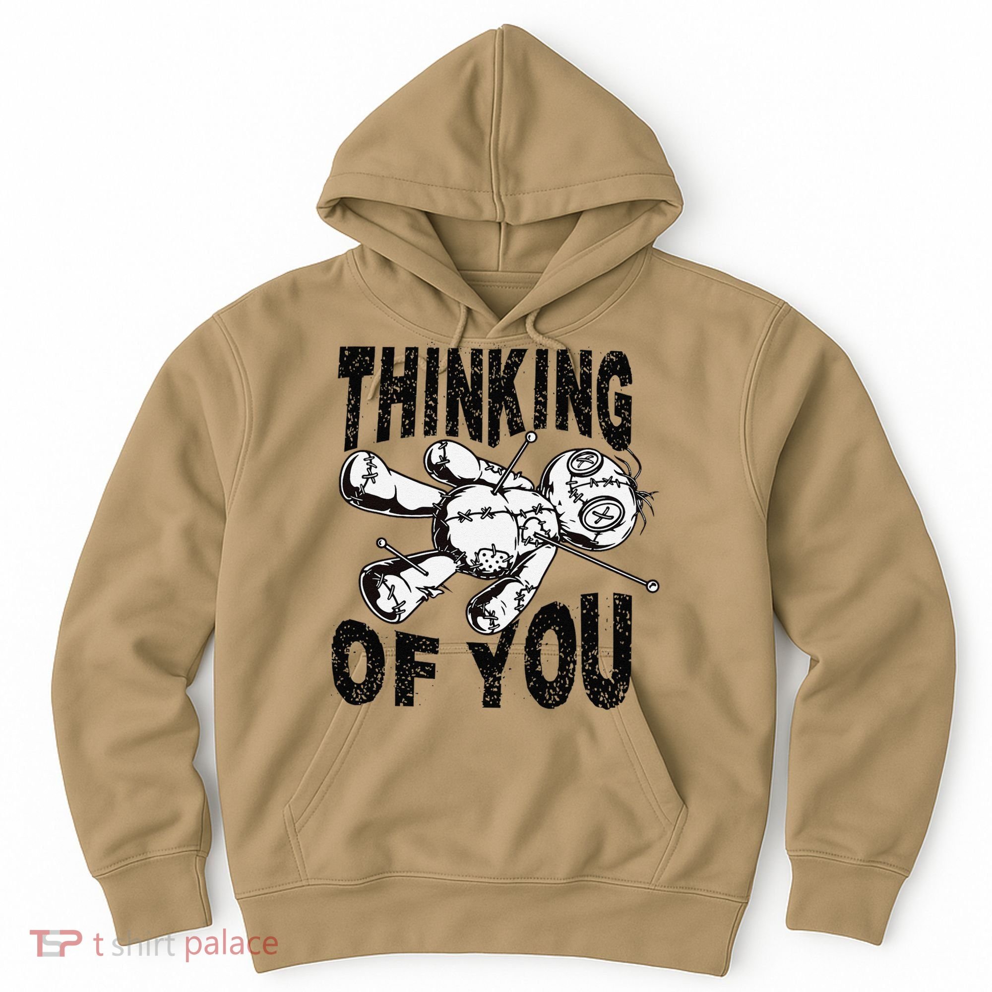 Thinking Of You Voodoo Doll Funny Halloween 2024 Gift Hoodie