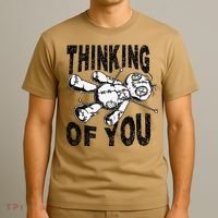 Thinking Of You Voodoo Doll Funny Halloween 2024 Gift T-Shirt thumb 3