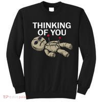 Thinking Of You Voodoo Doll Sweatshirt thumb 0