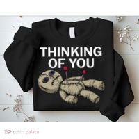 Thinking Of You Voodoo Doll Sweatshirt thumb 2