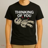Thinking Of You Voodoo Doll T-Shirt thumb 3