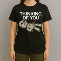 Thinking Of You Voodoo Doll T-Shirt thumb 4