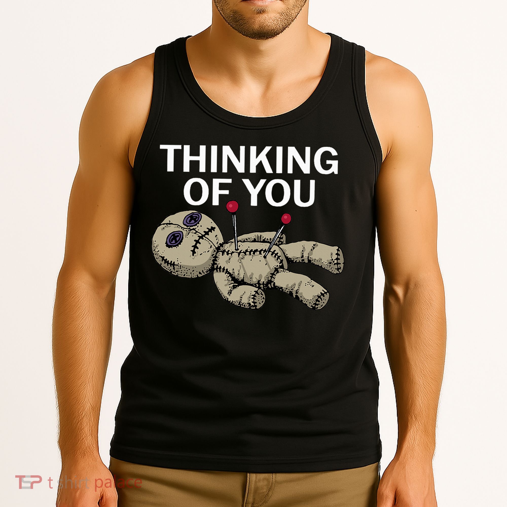 Thinking Of You Voodoo Doll Tank Top