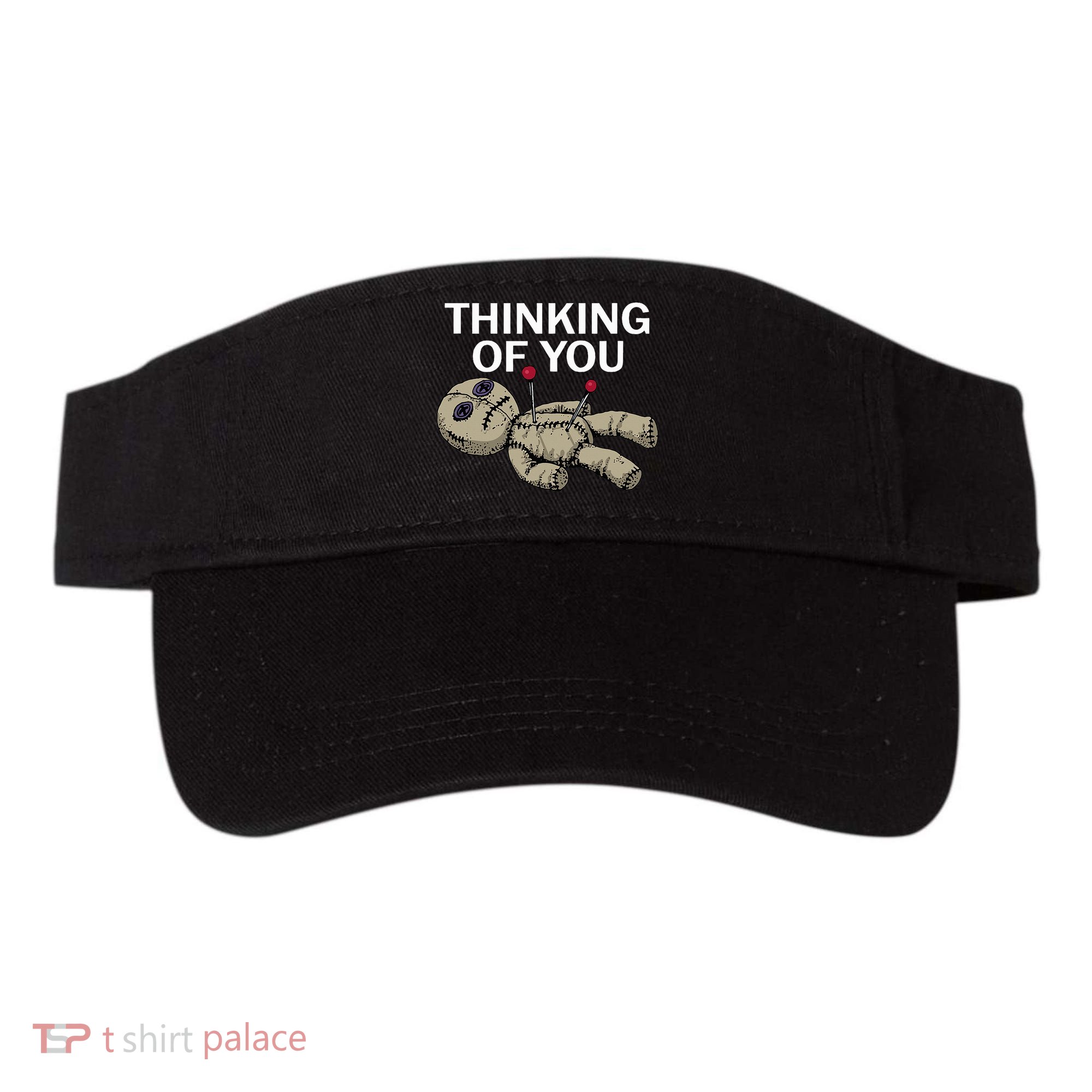 Thinking Of You Voodoo Doll Visor