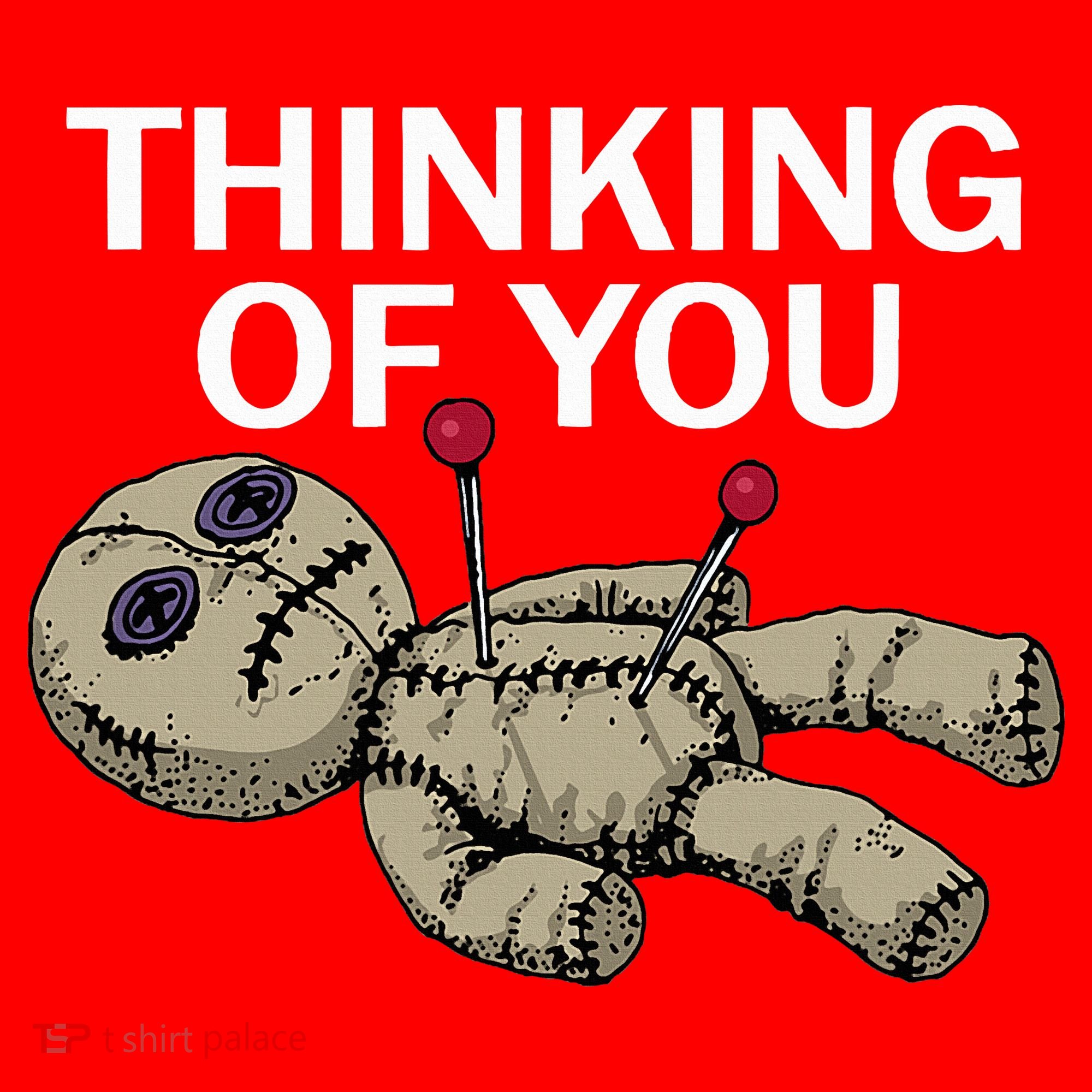 Thinking Of You Voodoo Doll Santa Hat