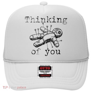 Thinking Of You Funny Vintage Voodoo Doll Hat