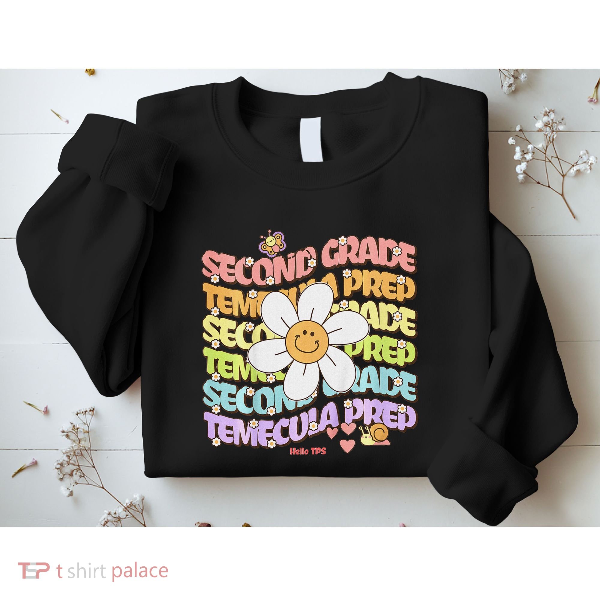 Temecula Prep 2nd Grade Groovy Spirit Sweatshirt