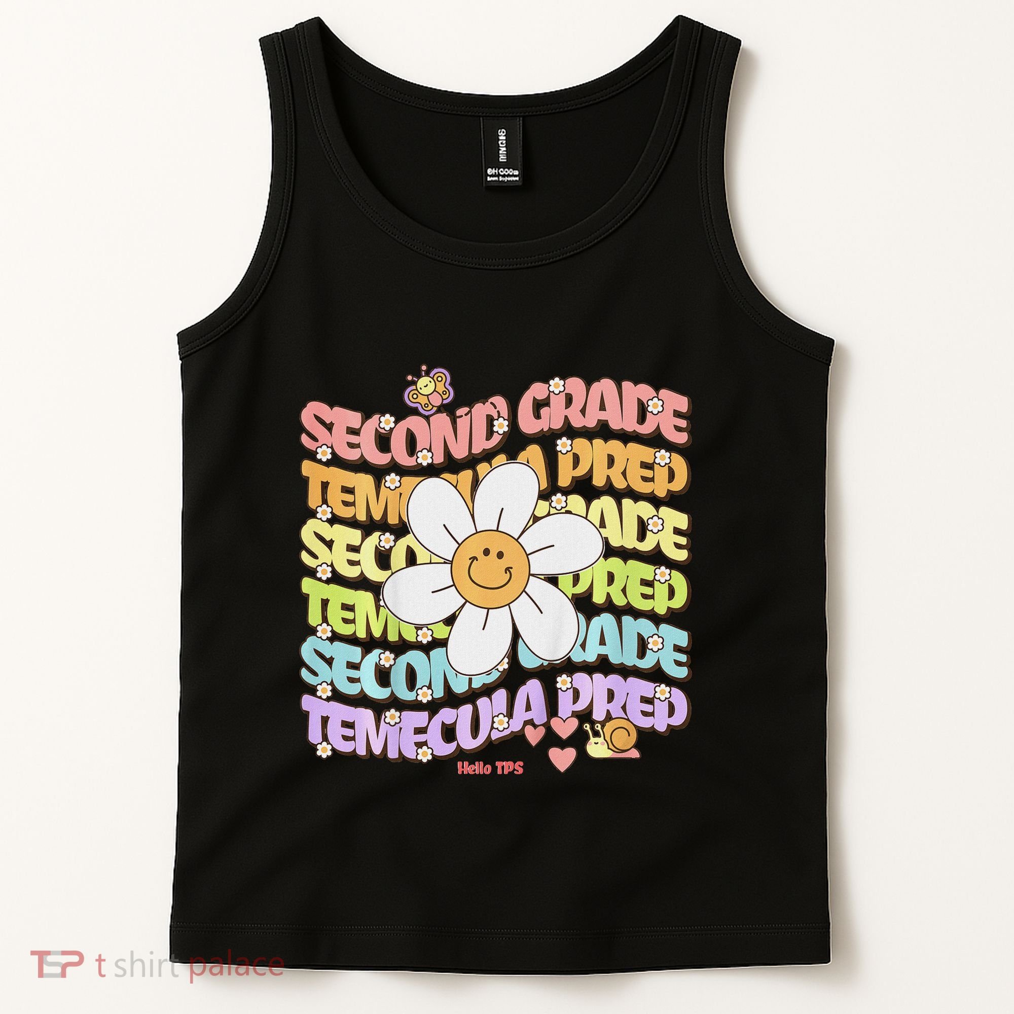 Temecula Prep 2nd Grade Groovy Spirit Tank Top