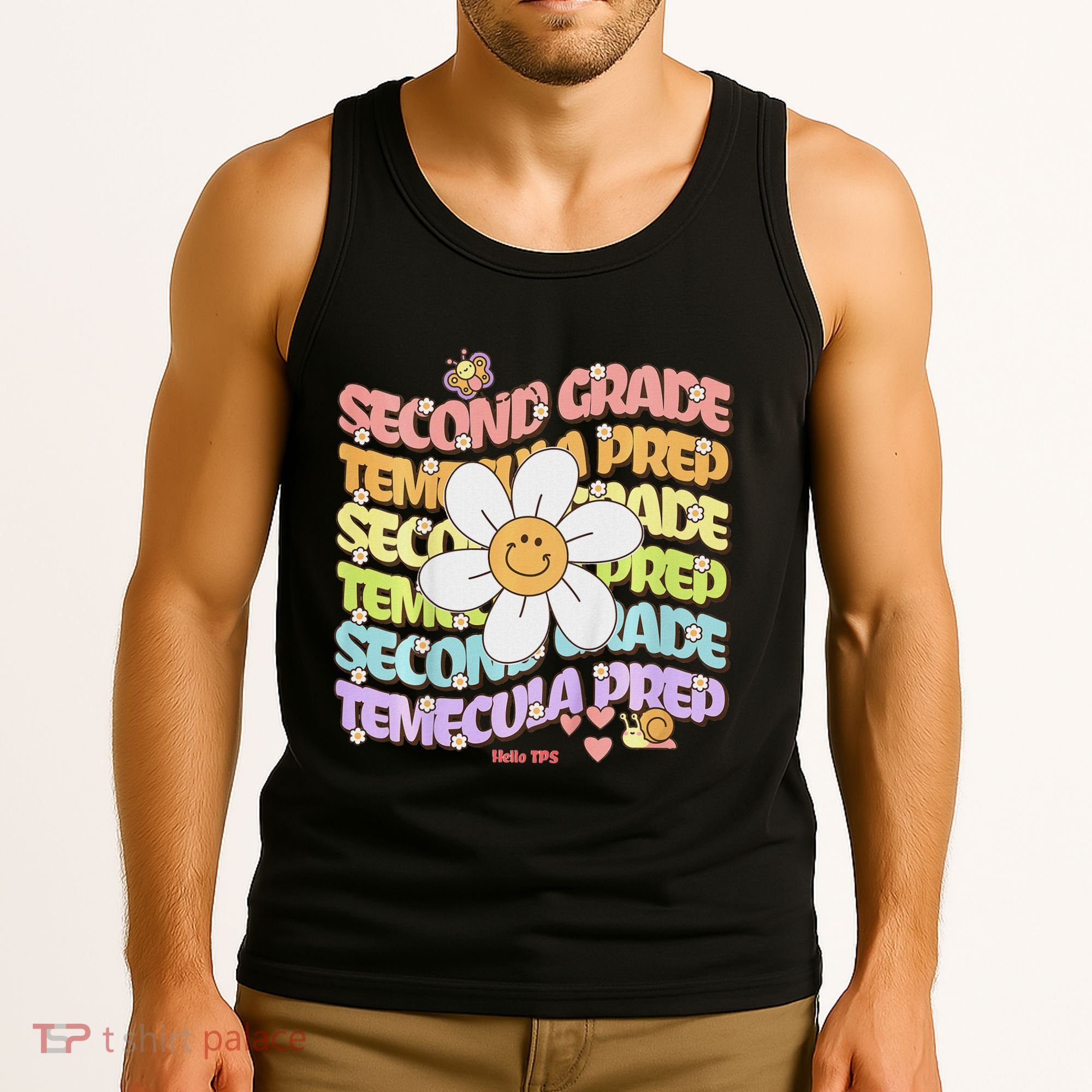 Temecula Prep 2nd Grade Groovy Spirit Tank Top