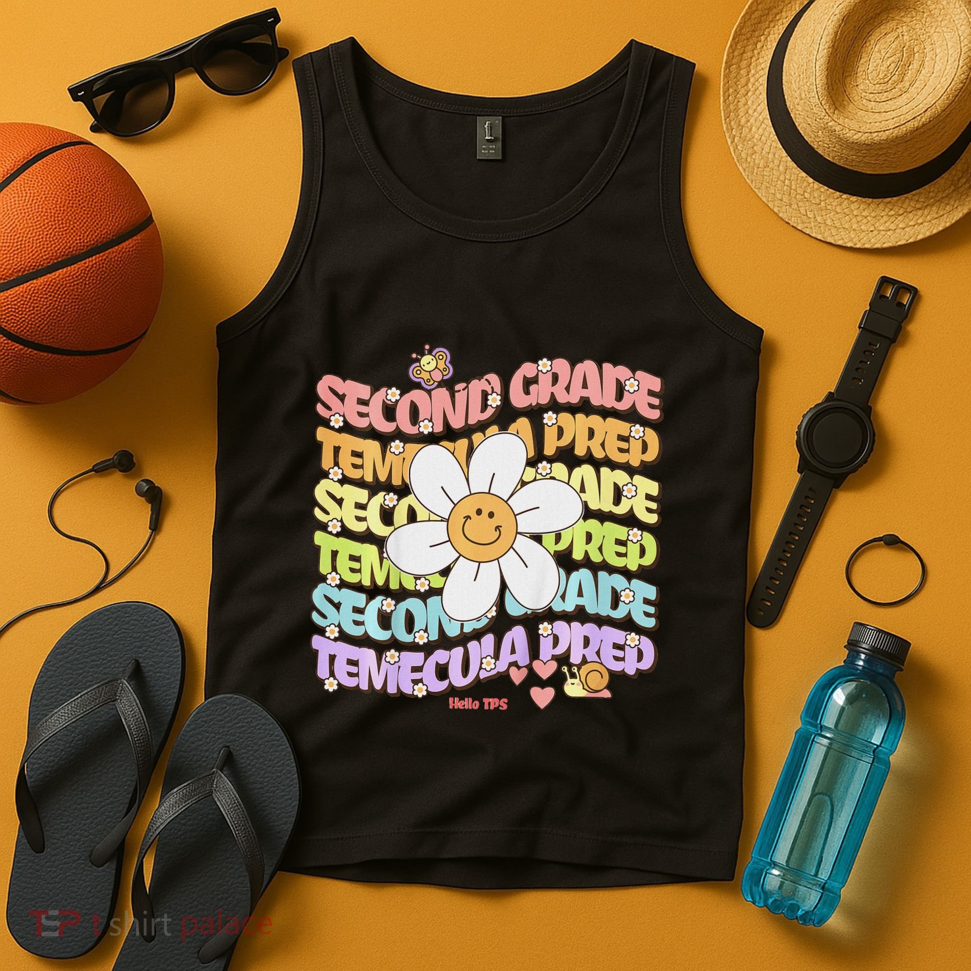 Temecula Prep 2nd Grade Groovy Spirit Tank Top