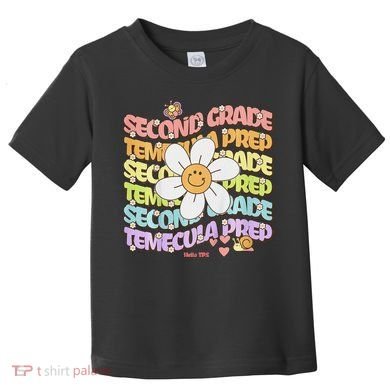 Temecula Prep 2nd Grade Groovy Spirit Toddler T-Shirt