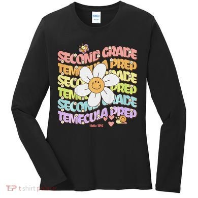 Temecula Prep 2nd Grade Groovy Spirit Women's Long Sleeve Shirt
