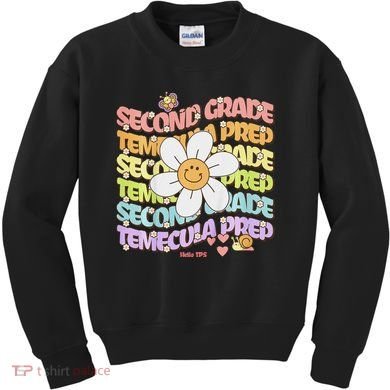 Temecula Prep 2nd Grade Groovy Spirit Kids Sweatshirt