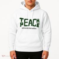 Teach Peace And Secretly Fuel Conflicts Hoodie thumb 2