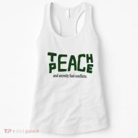 Teach Peace And Secretly Fuel Conflicts Women's Tank Top thumb 0