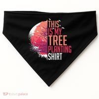 Tree Planting Arbor Earth Day Nature Plant Trees USA-Made Doggie Bandana thumb 0
