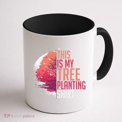 Tree Planting Arbor Earth Day Nature Plant Trees Coffee Mug back