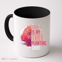 Tree Planting Arbor Earth Day Nature Plant Trees Coffee Mug thumb 0
