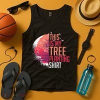 Tree Planting Arbor Earth Day Nature Plant Trees Tank Top thumb 4