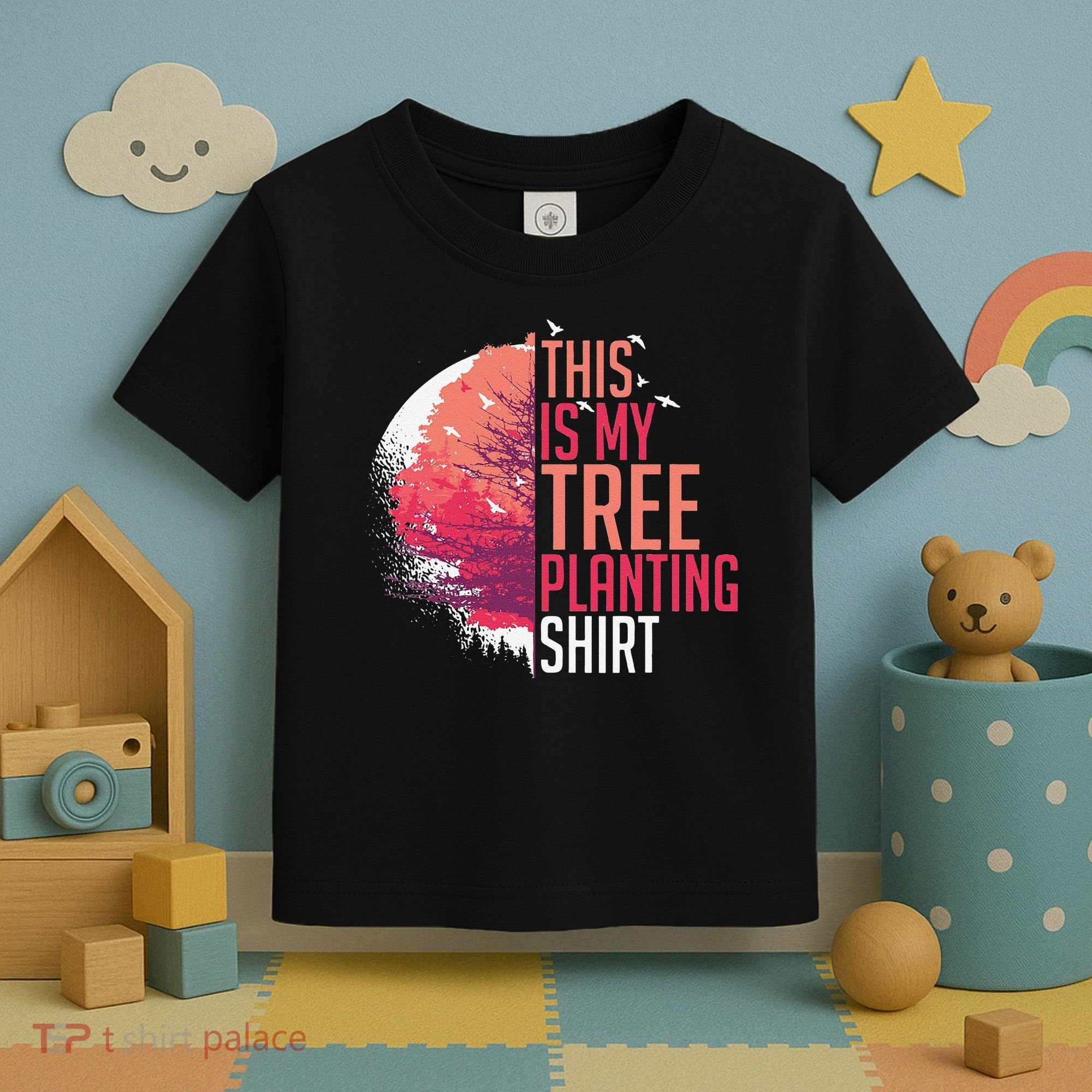 Tree Planting Arbor Earth Day Nature Plant Trees Toddler T-Shirt