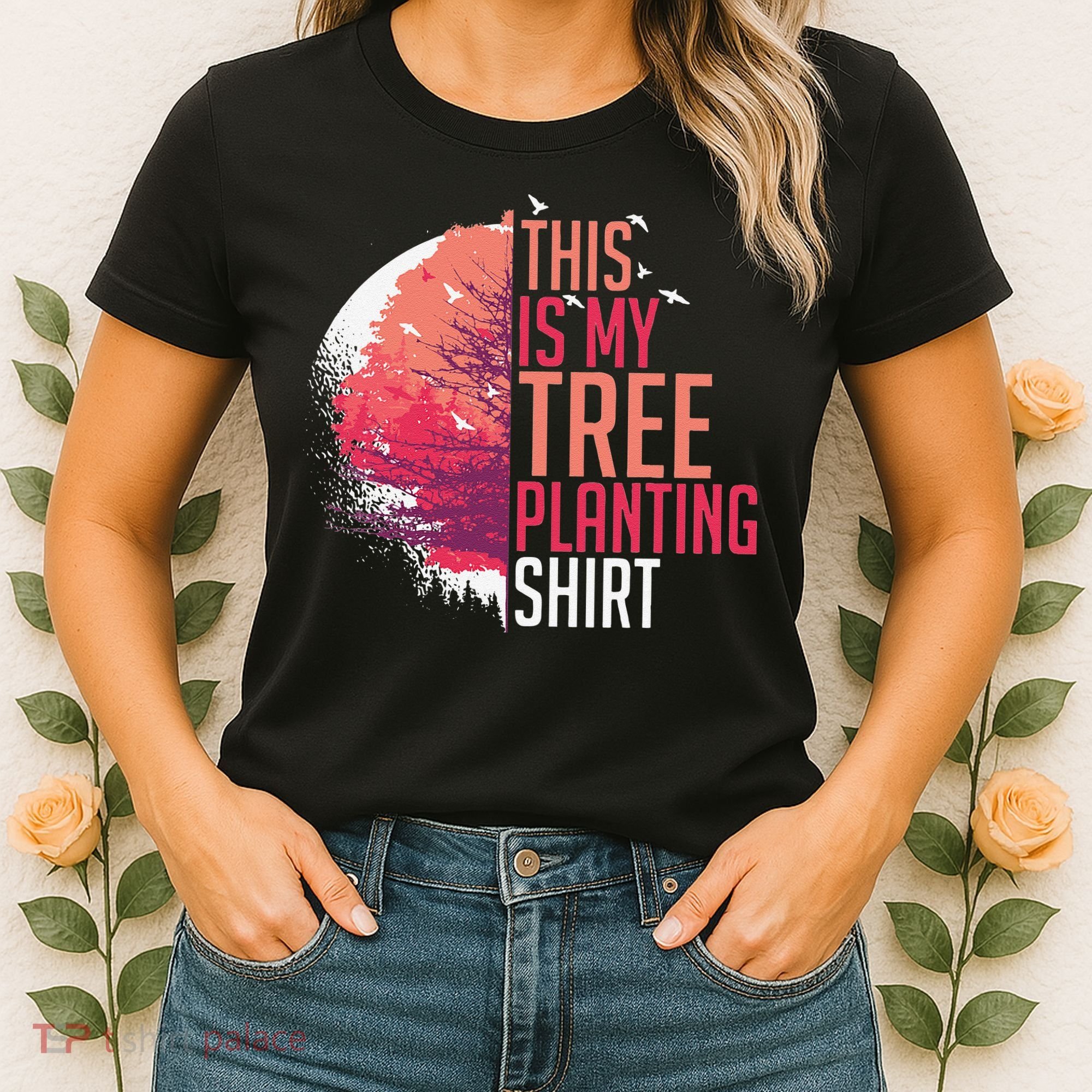 Tree Planting Arbor Earth Day Nature Plant Trees Women's T-Shirt