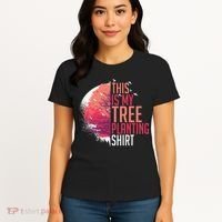 Tree Planting Arbor Earth Day Nature Plant Trees Women's T-Shirt thumb 4