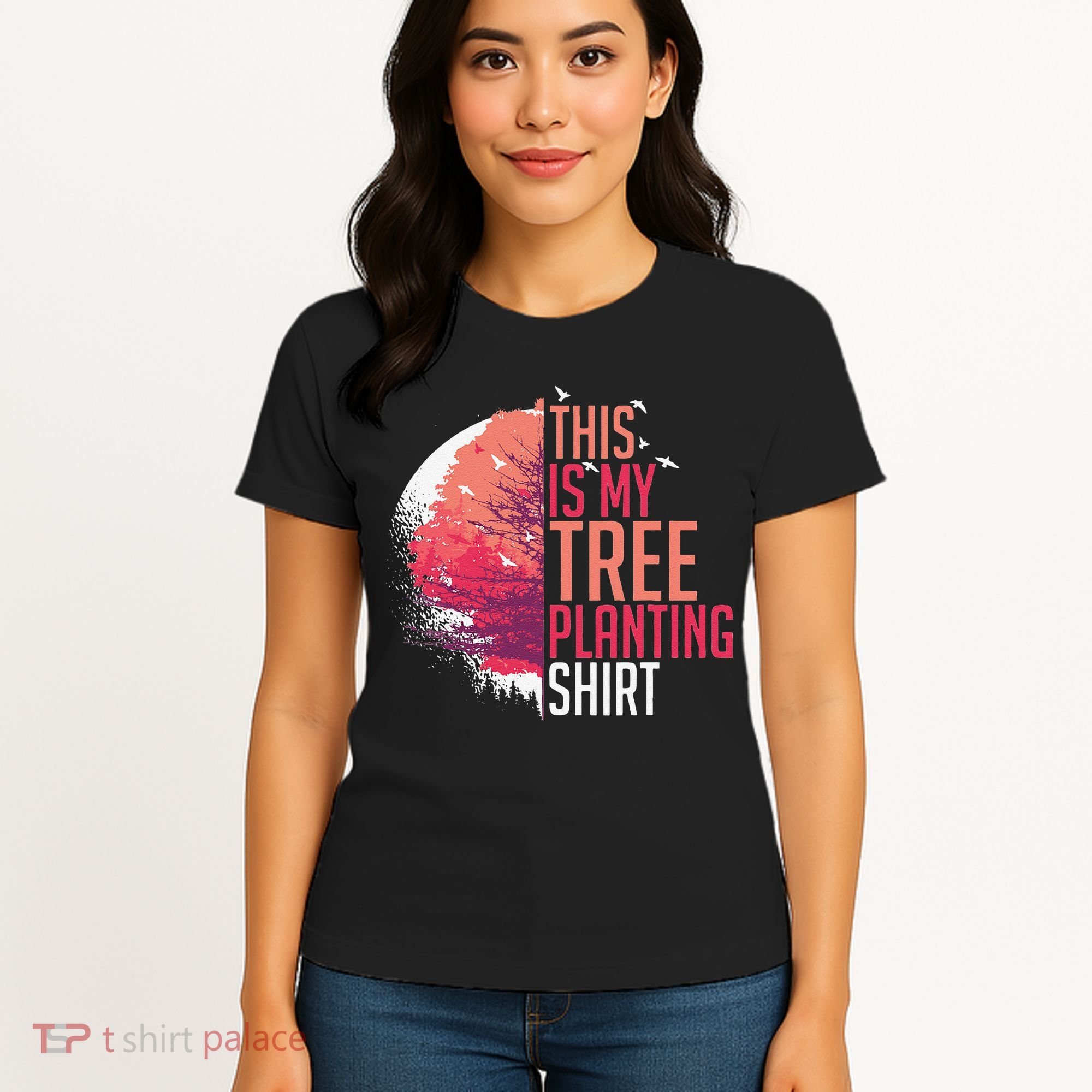 Tree Planting Arbor Earth Day Nature Plant Trees Women's T-Shirt