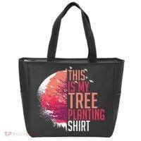 Tree Planting Arbor Earth Day Nature Plant Trees Tote Bag thumb 0