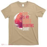 Tree Planting Arbor Earth Day Nature Plant Trees T-Shirt thumb 0