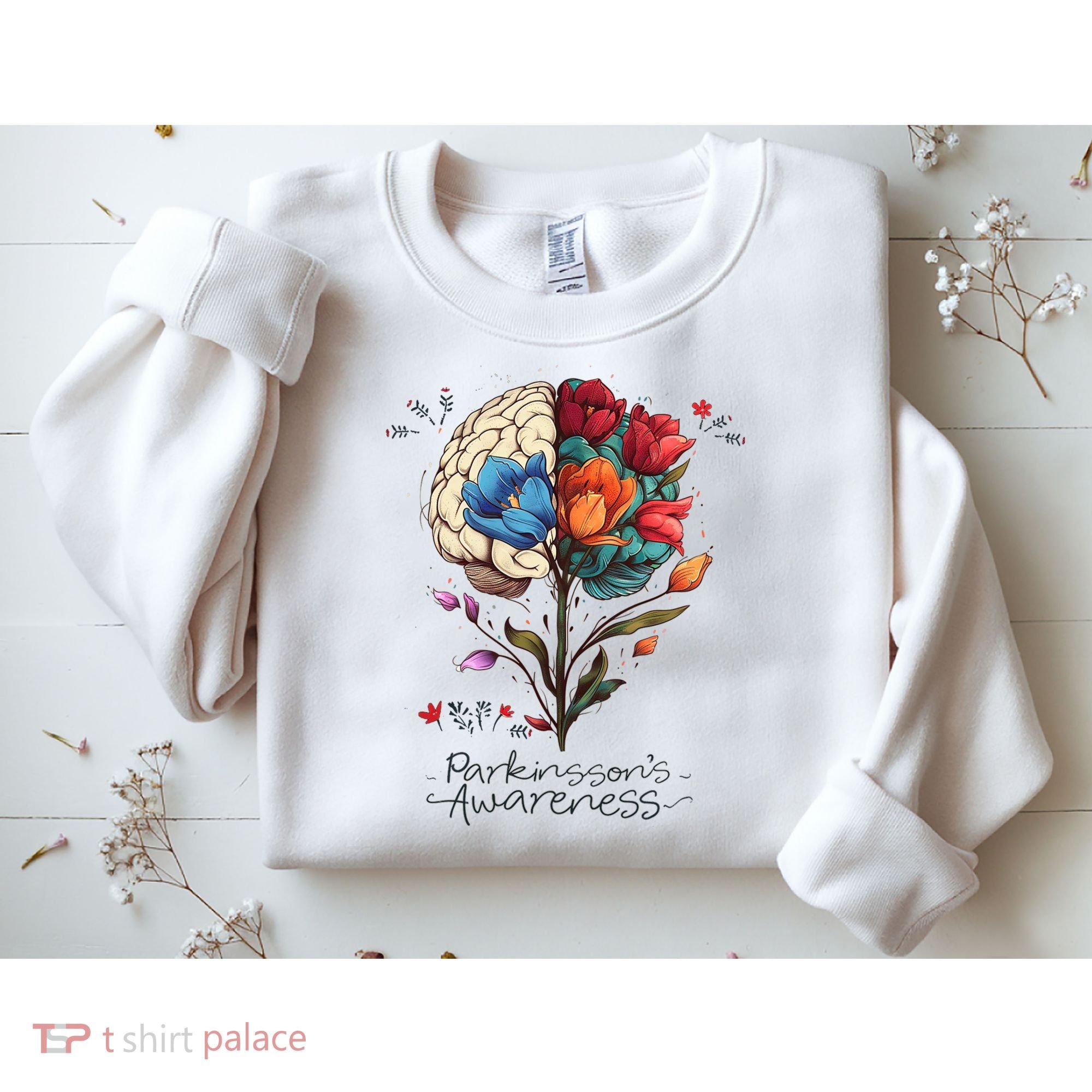 Tulip ParkinsonS Awareness Parkinson April Month Sweatshirt